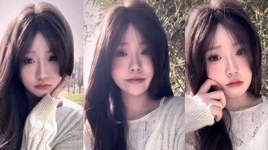 重庆00后高颜值女神 高胜楠 户外野战视频曝光 露脸口交一脸淫靡 黑丝美腿无套爆操爽翻天！